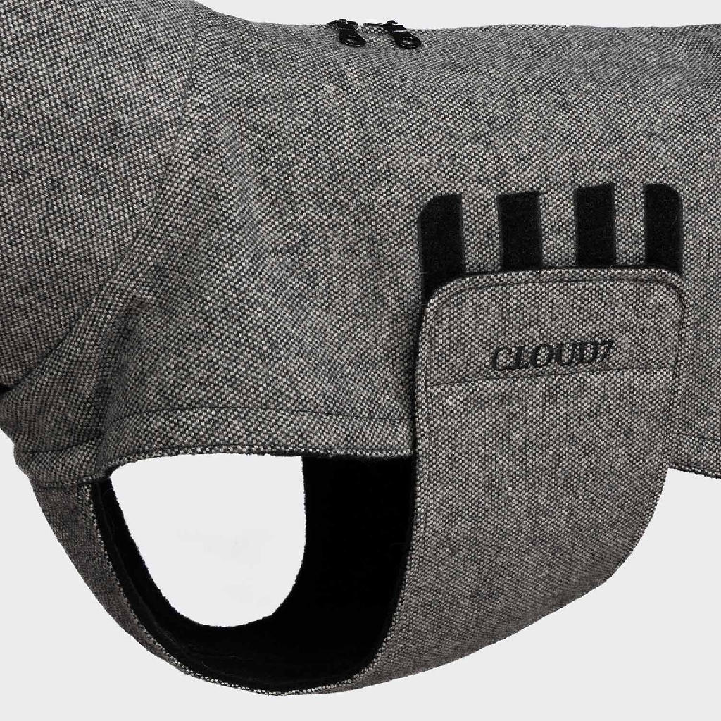 德國 Cloud7 Brooklyn Tweed 狗外套|長版 黑色 圖 3