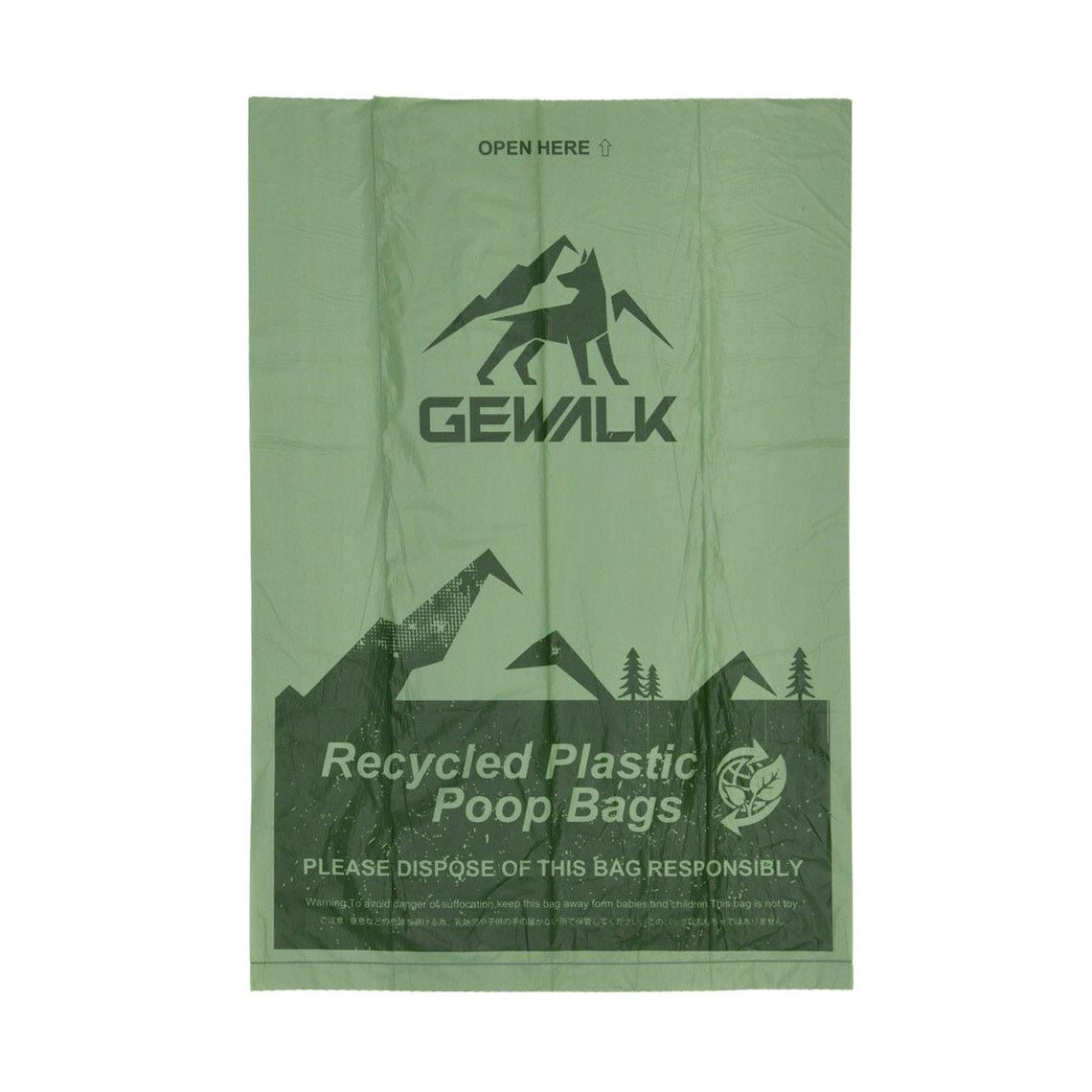 GEWALK GW408 環保撿便袋點斷特寫
