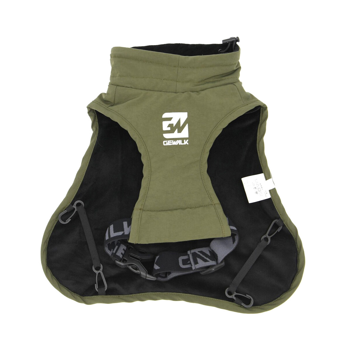 GEWALK GW602 防水拉鍊與扣具特寫