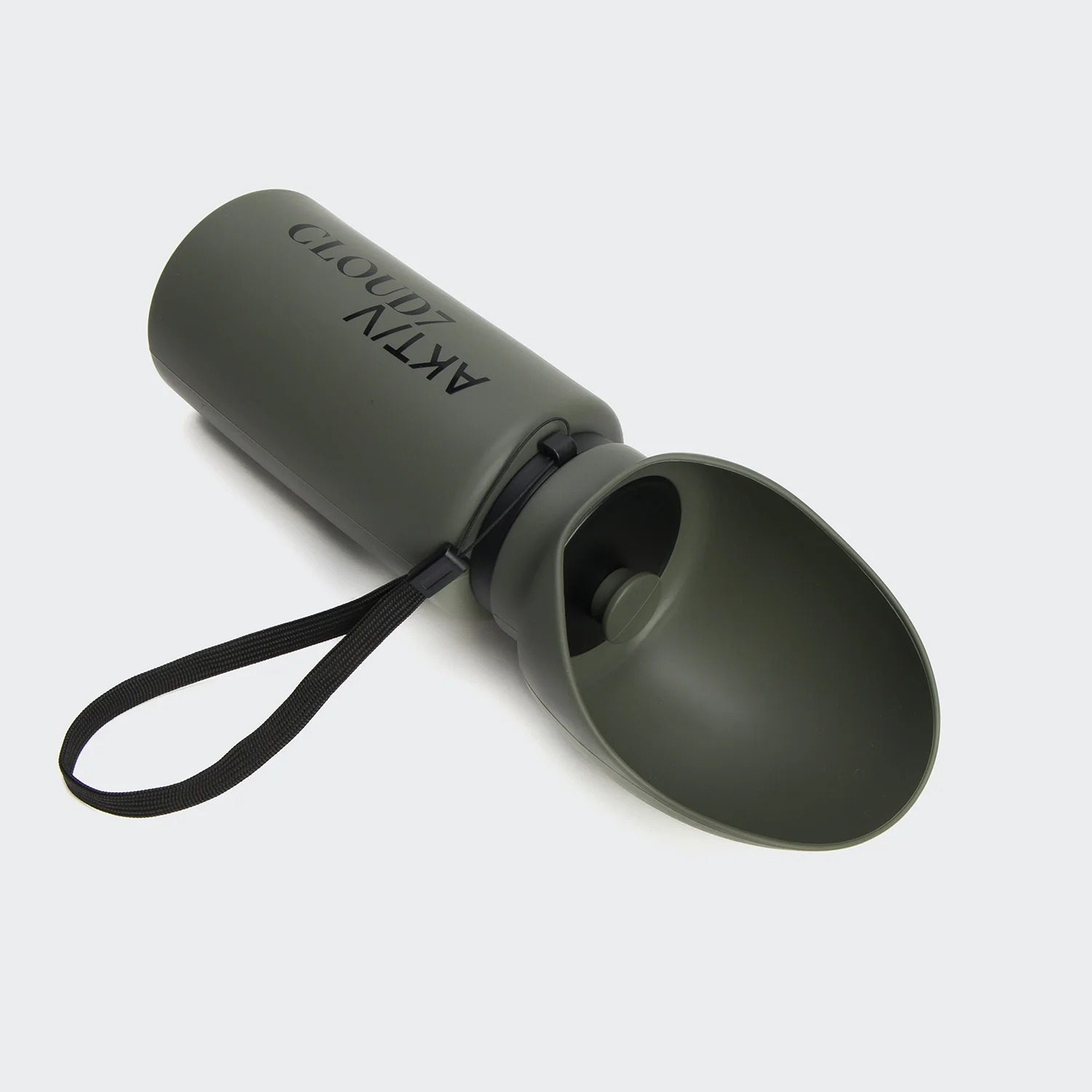 CLOUD7 AKTIV 隨行折疊補水壺 Dark Olive 暗橄欖綠 主視覺圖
