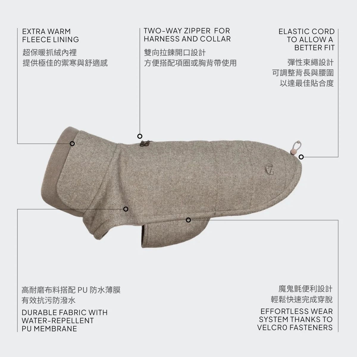 德國 Cloud7 Brooklyn Tweed 狗外套 主視覺圖